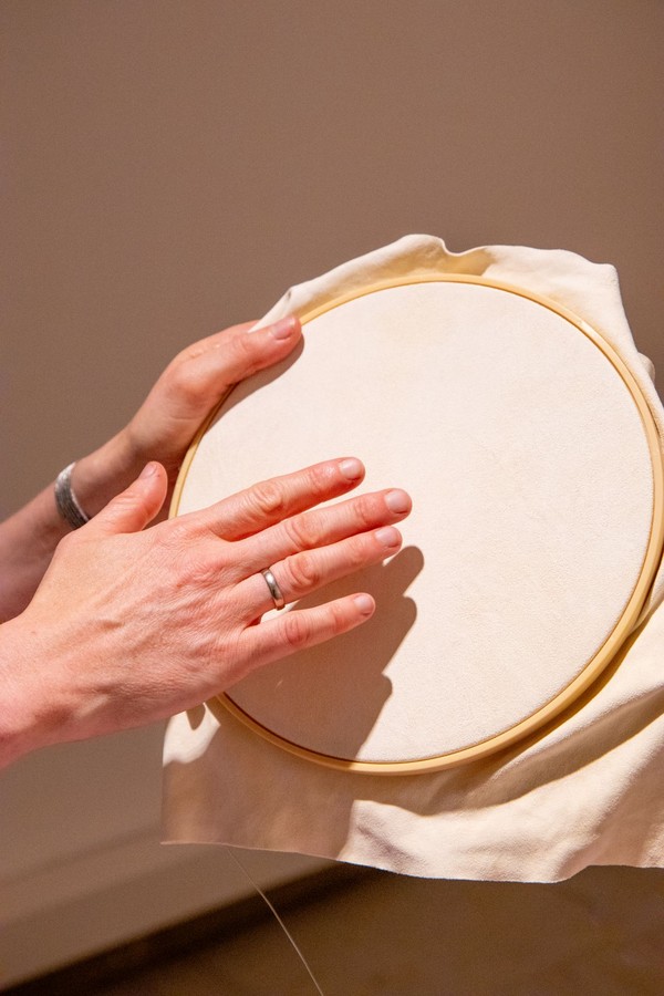 Hand an Trommel / LWL Kambartel Hand an Trommel / LWL Kambartel