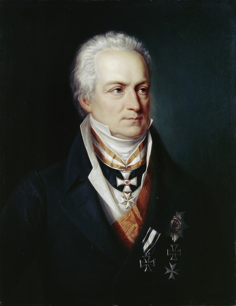 Porträt von Karl August von Hardenberg