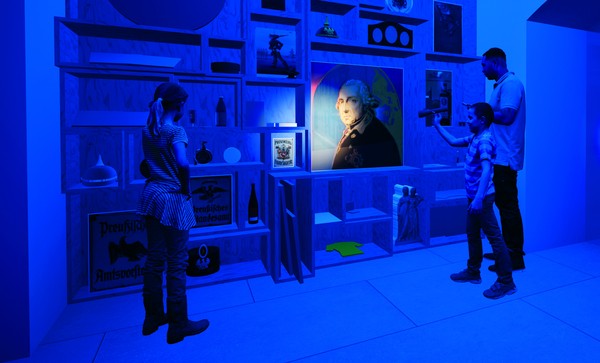 Rendering Potzblitz Preußen! Ausstellung / Filamente