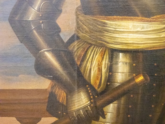 Kirchenliederbuch in Blindenschrift, Reliefbild einer Textseite. (vergrößerte Bildansicht wird geöffnet)