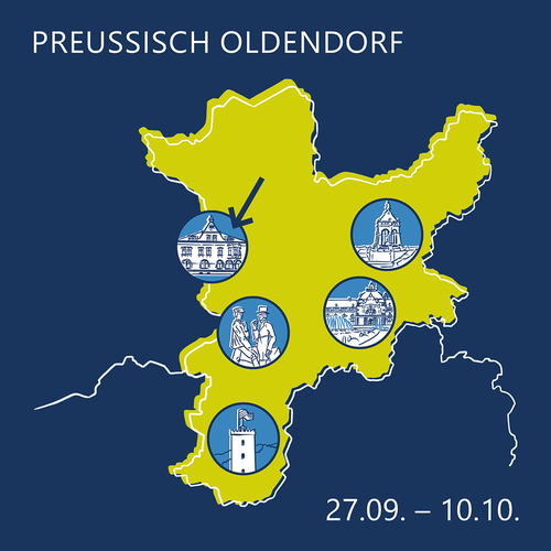 Karte Preußisch Oldendorf