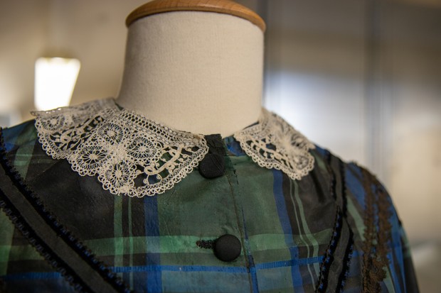 Biedermeier-(Braut-)Kleid