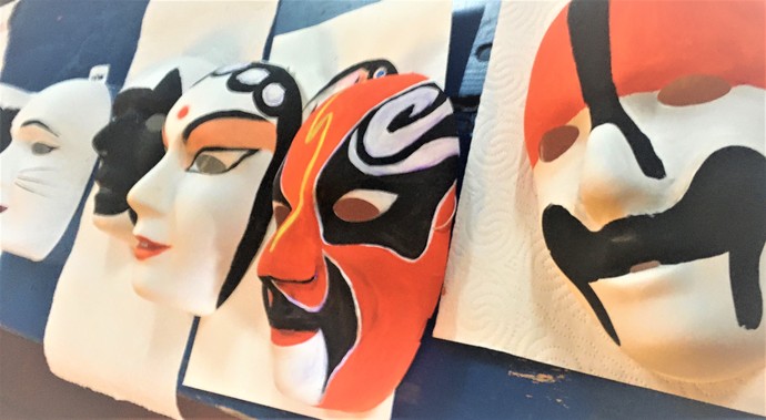 Workshop: Male deine eigene chinesische Maske