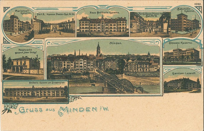 Postkarten zum Simeonsplatz