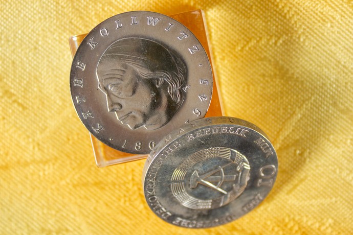 Käthe Kollwitz Münze / LWL