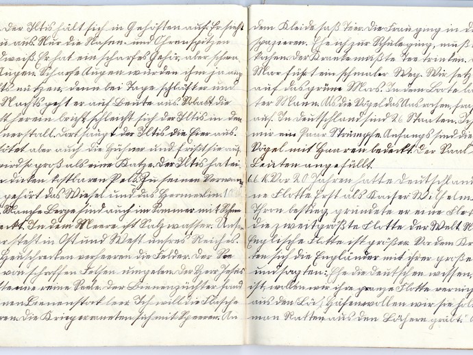 Im eintrag vom 2. Juni 1916 befasst sich Wilhelmine mit Iltissen. (vergrößerte Bildansicht wird geöffnet)