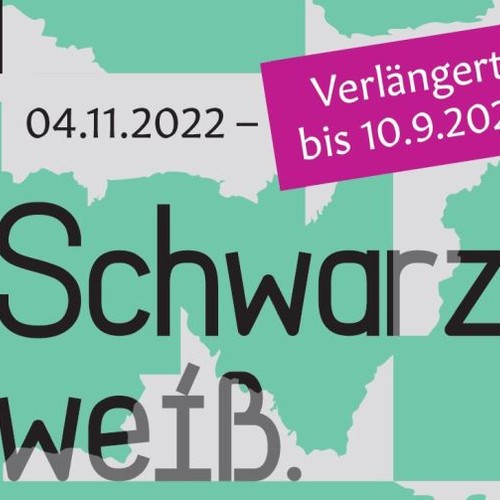 Logo der Ausstellung "Schwarz weiß. Preußen und Kolonialismus"