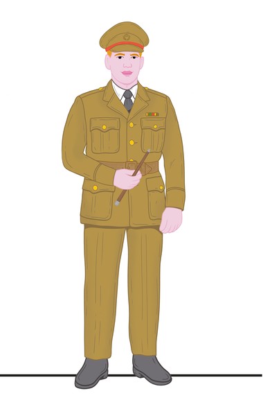 Major Harris Illustration Jane Yaleagme Schüler