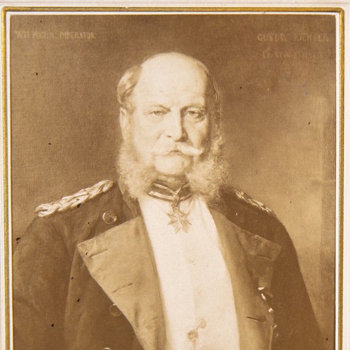 Portrait Kaiser Wilhelm I. (vergrößerte Bildansicht wird geöffnet)