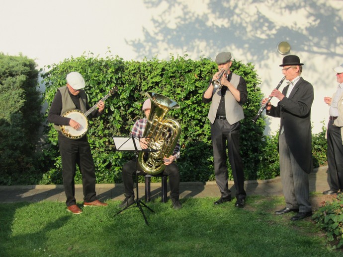 Das Quartett „TUBATROKL“ des Jazzclub Lübbecke